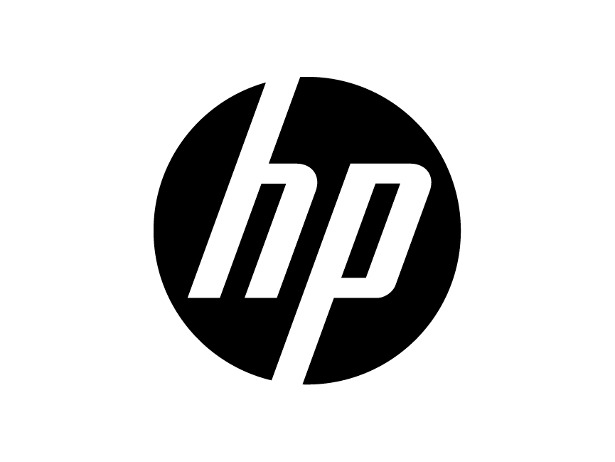 HP Logo Black